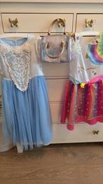 Verkleedkleren Prinsessenjurken frozen unicorn regenbo, Ophalen of Verzenden, Gebruikt, Meisje