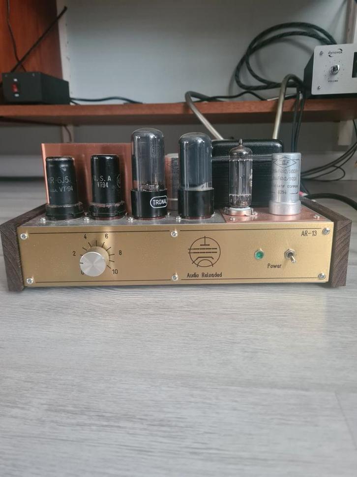 Buizenversterker Audio Reloaded, Audio, Tv en Foto, Buizenversterkers, Versterker, Ophalen of Verzenden