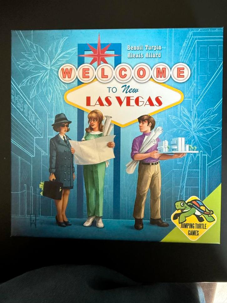 Welcome to New Las Vegas Bordspel, Hobby en Vrije tijd, Gezelschapsspellen | Bordspellen, Zo goed als nieuw, Een of twee spelers
