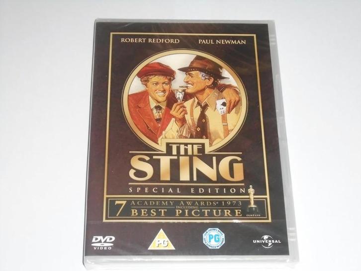 The Sting - Paul Newman e.a. - 1973 - import R2, Cd's en Dvd's, Dvd's | Klassiekers, Zo goed als nieuw, Komedie, 1960 tot 1980