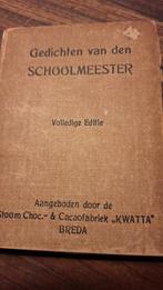 De Gedichten van den Schoolmeester - Volledige Editie, Antiek en Kunst, Antiek | Boeken en Bijbels, Ophalen of Verzenden