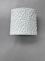 Speelse witte wandlamp, Huis en Inrichting, Ophalen of Verzenden, Gebruikt, Overige materialen