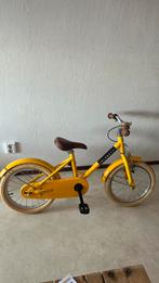 Veloretti maxi fiets geel inclusief zijwieltjes 16 inch, Fietsen en Brommers, Fietsen | Kinderfietsjes, 16 tot 20 inch, Zijwieltjes