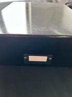 Leitz Doos Zwart - 5 stuks, Huis en Inrichting, Minder dan 50 cm, Gebruikt, Minder dan 50 cm, Ophalen of Verzenden