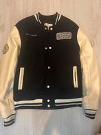 Vintage Varsity Jacket - Maat S, Ophalen of Verzenden, Zo goed als nieuw, Maat 48/50 (M), Zwart