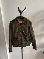 Khaki bomberjack maat M, Ophalen of Verzenden, Zo goed als nieuw, Maat 38/40 (M), Groen