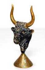 Prachtige Bronzen Minoïsche Stier Paleis Knossos, Verzenden