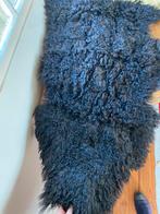 Nieuwe schapenvacht, Huis en Inrichting, Stoffering | Tapijten en Kleden, Ophalen of Verzenden, Nieuw, Zwart, Rechthoekig