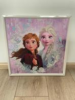 Diamond painting met lijst 41x41 Frozen, Kinderen en Baby's, Kinderkamer | Inrichting en Decoratie, Ophalen, Gebruikt, Wanddecoratie