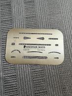 Staedler mars 529 50 uitgum mal , wisschild  uitgum sjabloon, Hobby en Vrije tijd, Ophalen of Verzenden, Zo goed als nieuw, Overige typen