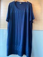 MiaModa jurk blauw 52/54 - 58/60, Kleding | Dames, Verzenden, Nieuw, Blauw, Jurk