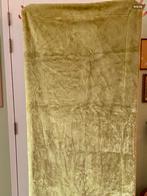Olijf groene grand foulard bank plaid velvet nieuw!, Huis en Inrichting, Woonaccessoires | Plaids en Woondekens, Ophalen of Verzenden