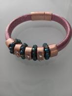 a365 roze armband met strass, Sieraden, Tassen en Uiterlijk, Armbanden, Nieuw, Met strass, Roze, Kunststof of Plastic