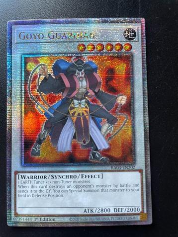 Goyo Guardian (V.2 - Quarter Century Secret Rare) beschikbaar voor biedingen