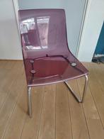 Tobias stoel ikea 4 stuks roze/paars, Huis en Inrichting, Ophalen, Zo goed als nieuw, Overige kleuren, Vier