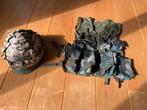 Camouflage vest en helm, Ophalen of Verzenden, Zo goed als nieuw, Jongen