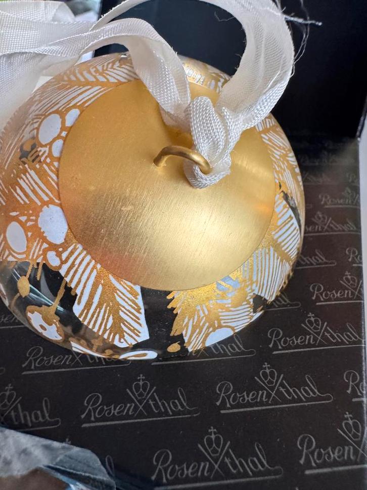 Kerstbal “Icarus” – Bjørn Wiinblad voor Rosenthal, Diversen, Kerst, Zo goed als nieuw, Ophalen of Verzenden