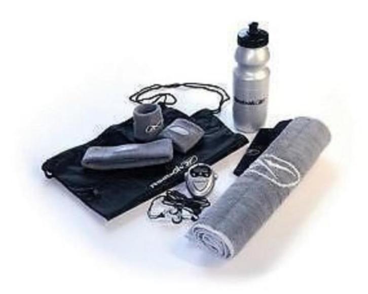 Stappenteller, caloriënmeter, bidon, hoofdband, polsbandjes,, Sport en Fitness, Loopsport en Atletiek, Nieuw, Hardloopschoenen