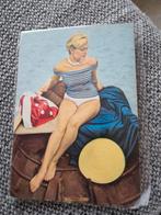Pin up dame vintage, Verzamelen, Ansichtkaarten | Themakaarten, Ophalen of Verzenden, Voor 1920, Overige thema's