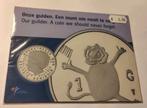 Nederland 1 gulden 2001 - Onze gulden. Een munt om nooit te, Postzegels en Munten, Munten | Nederland, Ophalen of Verzenden, Koningin Beatrix
