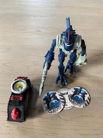 Bionicle poppetje en horloge beschikbaar voor biedingen