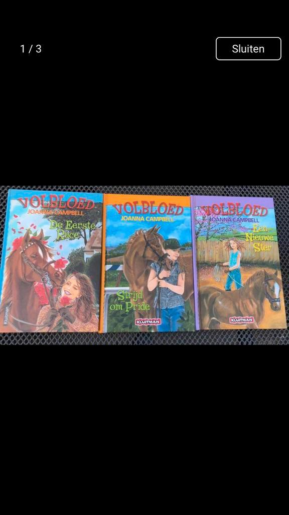 Superleuke spannende paardenboeken Volbloed-serie, Boeken, Hobby en Vrije tijd, Nieuw, Geschikt voor kinderen, Ophalen of Verzenden