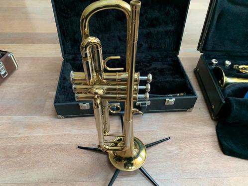 Antoine Courtois Prestige 303 Goud in goede staat, Muziek en Instrumenten, Blaasinstrumenten | Trompetten, Zo goed als nieuw, Overige typen
