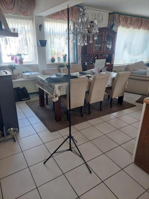 statief voor de camera, Audio, Tv en Foto, Fotografie | Statieven en Balhoofden, Zo goed als nieuw, Driepoot, 175 cm of meer, Met balhoofd
