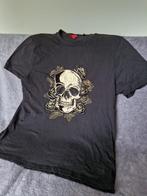Guess T-shirt skull mt. XL, Zwart, Ophalen of Verzenden, Guess, Maat 56/58 (XL)