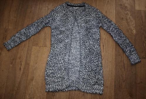 Zwart Wit Gemeleerd Vest 9th Avenue (M), Kleding | Dames, Truien en Vesten, Gedragen, Maat 38/40 (M), Zwart, Ophalen of Verzenden