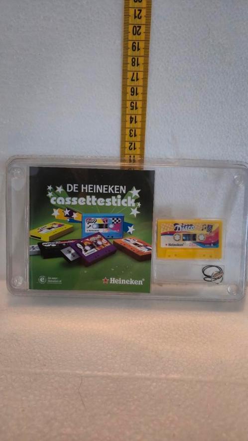 Heineken casettestick Disco (nieuw), Verzamelen, Biermerken, Nieuw, Heineken, Ophalen of Verzenden