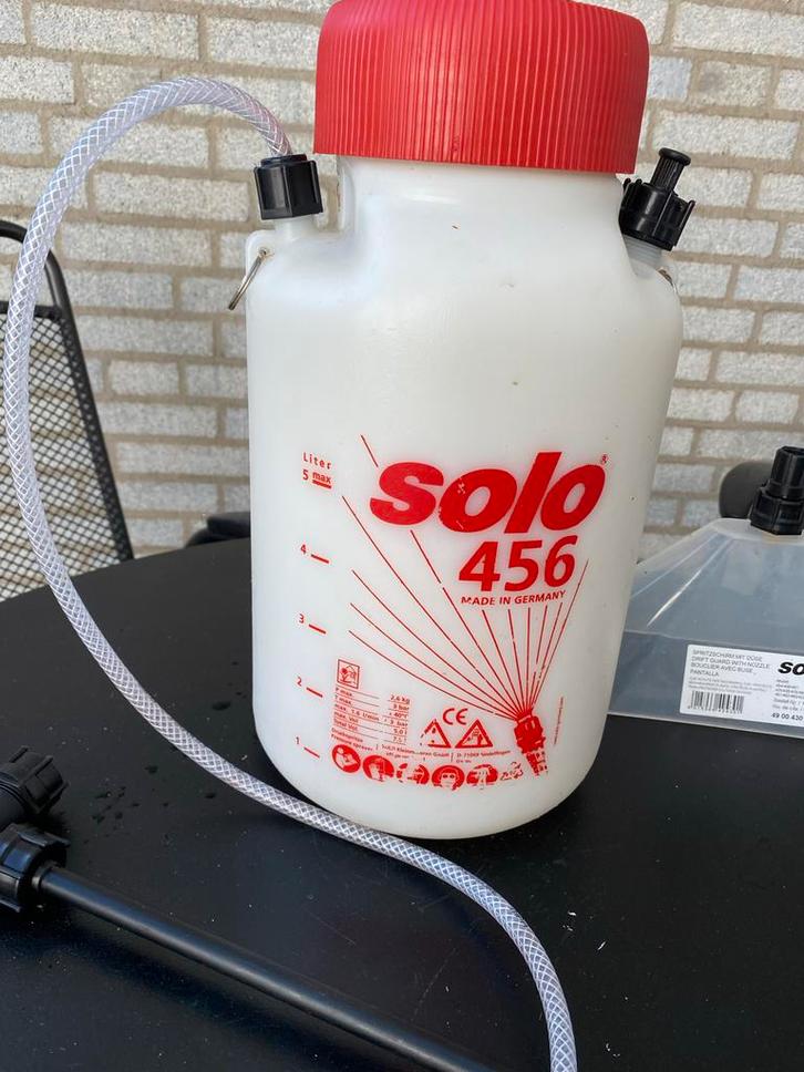 Solo 456 Drukspuit - 5 Liter PRIJS VERLAAGD, Tuin en Terras, Bestrijdingsmiddelen, Gebruikt, Onkruidbestrijding, Ophalen of Verzenden