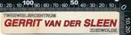 Sticker: Tweewielercentrum Gerrit van der Sleen - Zuidwolde, Ophalen of Verzenden, Zo goed als nieuw, Bedrijf of Vereniging