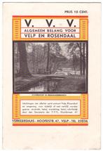 VVV-folder Velp en Roosendaal, Boeken, Catalogussen en Folders, Verzenden, Gelezen, Folder