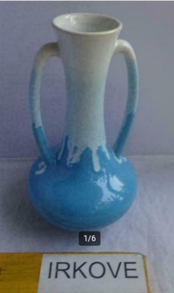 AMFORE VAAS BLAUW TINTEN * Keramiek * beschikbaar voor biedingen