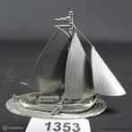 Online Veiling: Zilvertinnen zeilboot, Antiek en Kunst, Antiek | Tin