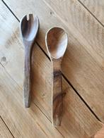 Houten opscheplepels, Gebruikt, Ophalen of Verzenden, Vaatwasserbestendig, Hout