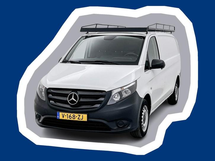 Mercedes-Benz Vito 109 CDI Functional Lang Imperiaal Camera, Auto's, Bestelauto's, Bedrijf, Te koop, ABS, Achteruitrijcamera, Airbags