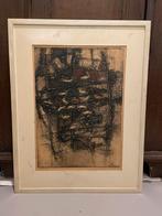 Ets Ru van Rossem - Birdsisland, ingelijst, Antiek en Kunst, Ophalen of Verzenden