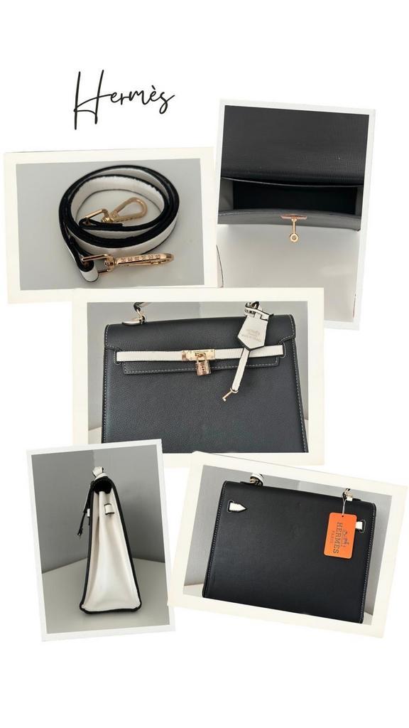 Hermes Kelly Tas - Stijlvolle Handtas, Sieraden, Tassen en Uiterlijk, Tassen | Damestassen, Nieuw, Handtas, Zwart, Ophalen of Verzenden