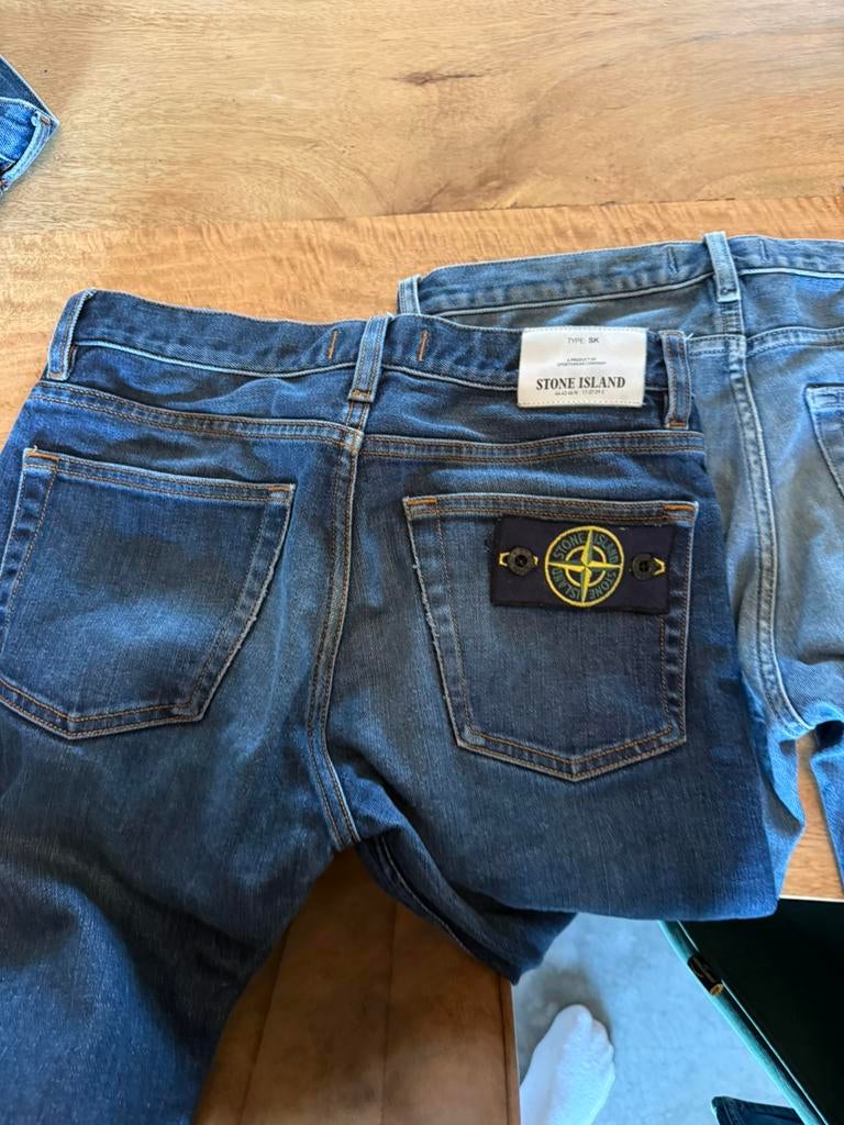Stone Island jeans, Kinderen en Baby's, Kinderkleding | Maat 152, Ophalen of Verzenden, Zo goed als nieuw, Jongen, Broek