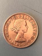Halfpenny Great Brittain, 1963 Queen Elisabeth II, Postzegels en Munten, Munten | Europa | Niet-Euromunten, Verzenden, Overige landen