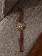 Pierre Cardin Heren Polshorloge - Leer, Overige merken, Staal, Polshorloge, Ophalen of Verzenden