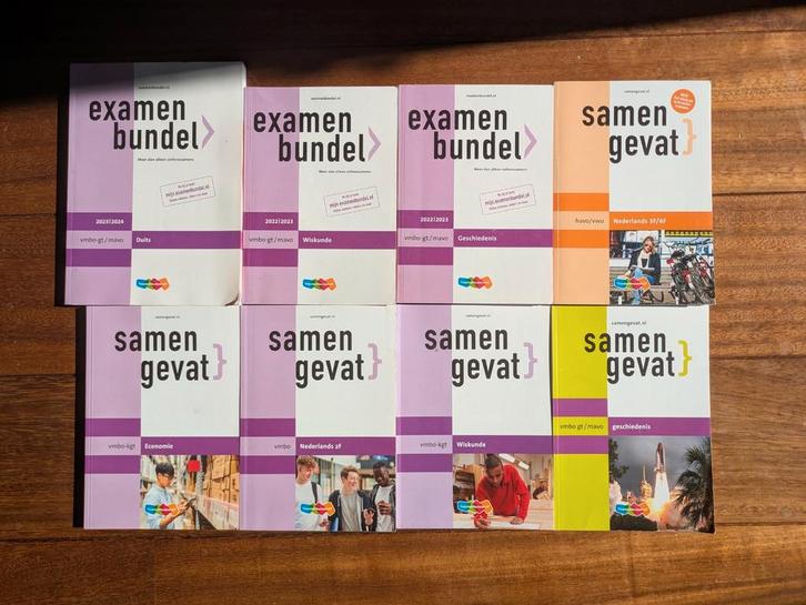 Examenbundel en Samengevat VMBO GT KGT MAVO, Boeken, Schoolboeken, Zo goed als nieuw, Overige vakken, VMBO, Ophalen of Verzenden