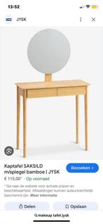 Kaptafel, Ophalen, 50 tot 100 cm, Zo goed als nieuw, Minder dan 100 cm