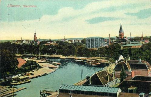 (701-233-035) Alkmaar Panorama, Verzamelen, Ansichtkaarten | Nederland, Noord-Holland, Verzenden