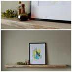 Houten wandplank | EIKEN | decoratief schap 114cm | zwevend, Houtatelier M.Y., Info@myhoutatelier.nl, Nieuw, Ophalen of Verzenden