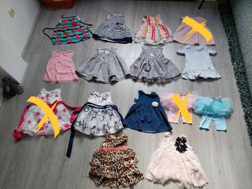 Feestjurk maat 80 meisje jurk bruiloft jurken Feest, Kinderen en Baby's, Babykleding | Maat 80, Zo goed als nieuw, Meisje, Jurkje of Rokje