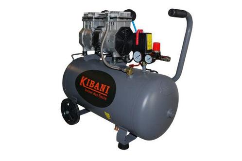 Kibani STILLE compressor 50 liter, Doe-het-zelf en Verbouw, Compressors