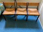 Vintage eetkamerstoelen, Ophalen, Gebruikt, Bruin